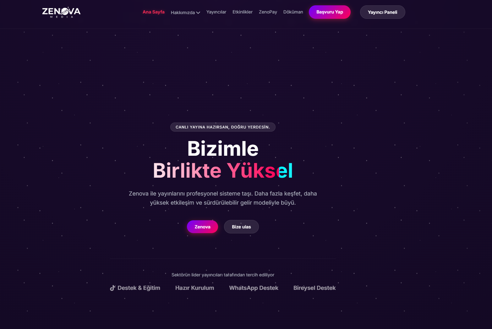 Zenova Media: Modern ve Yenilikçi Dijital Deneyim